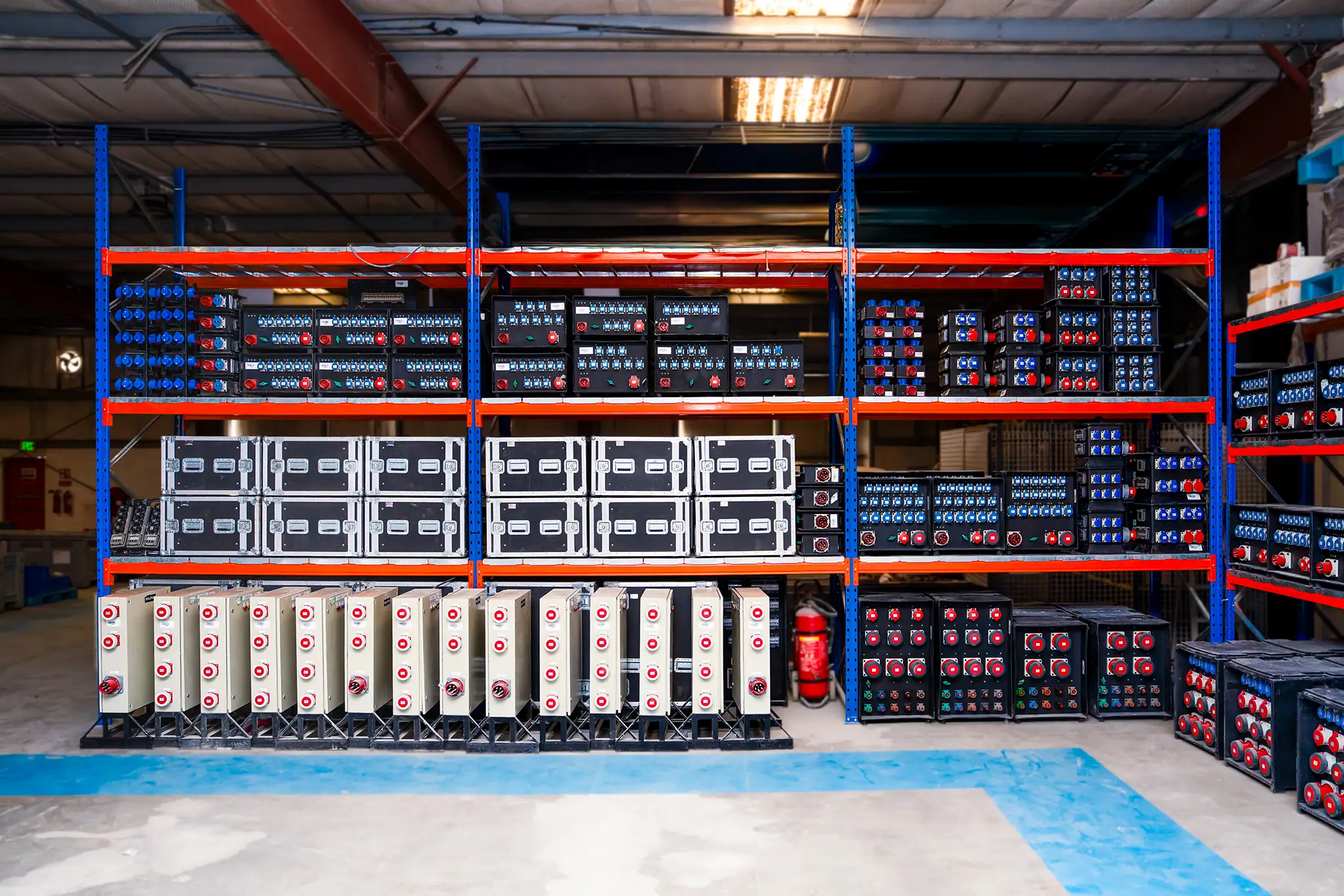 event-electrical-distribution-equipment-power-boxes-rental-warehouse