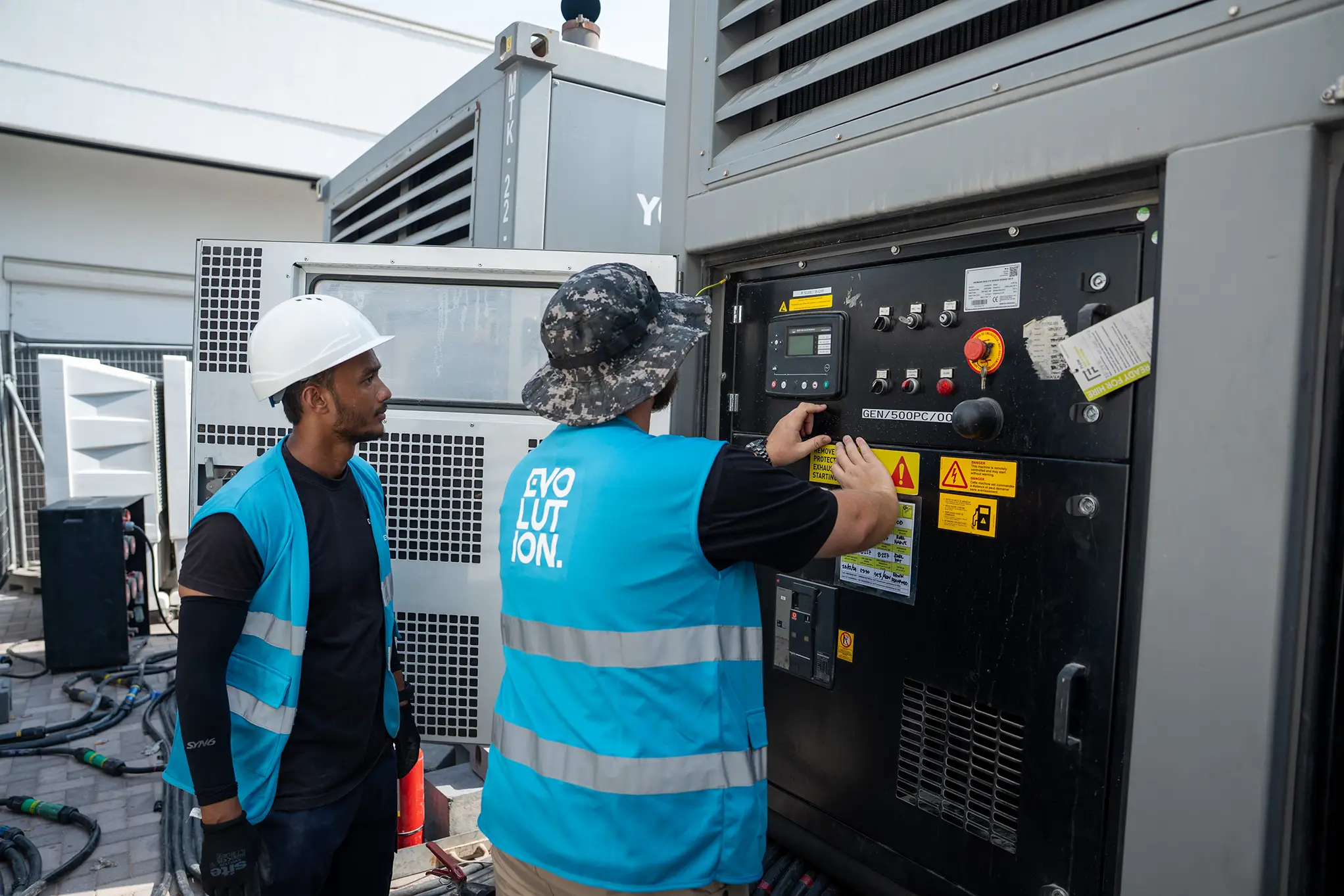 event-generator-power-supply-maintenance-technical-team