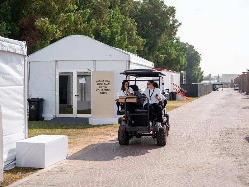 black-utility-buggy-temporary-event-site