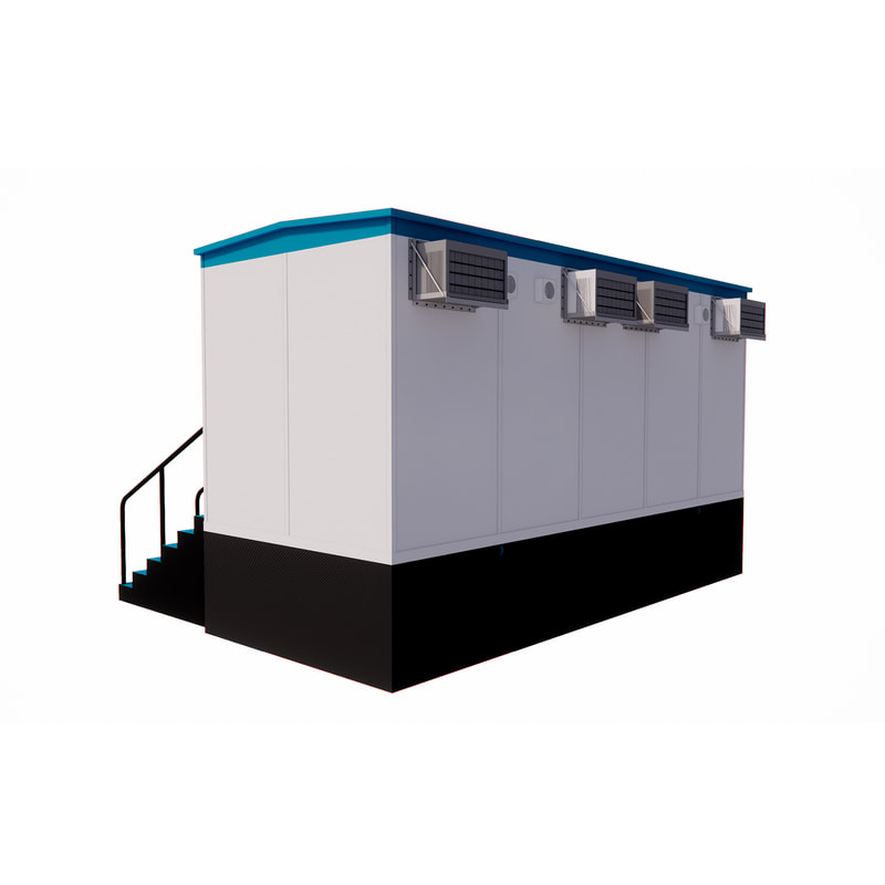 SS-PBC-AB-020-T01 20FT VIP 4-Door Male & Female Ablution