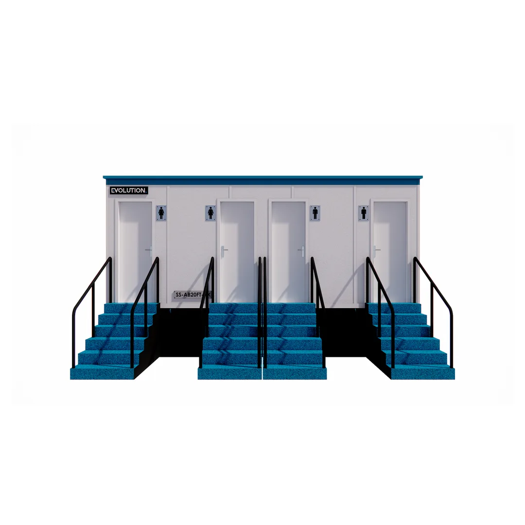 20FT VIP 4-Door Male & Female Ablution (SS-CAB020-T01)