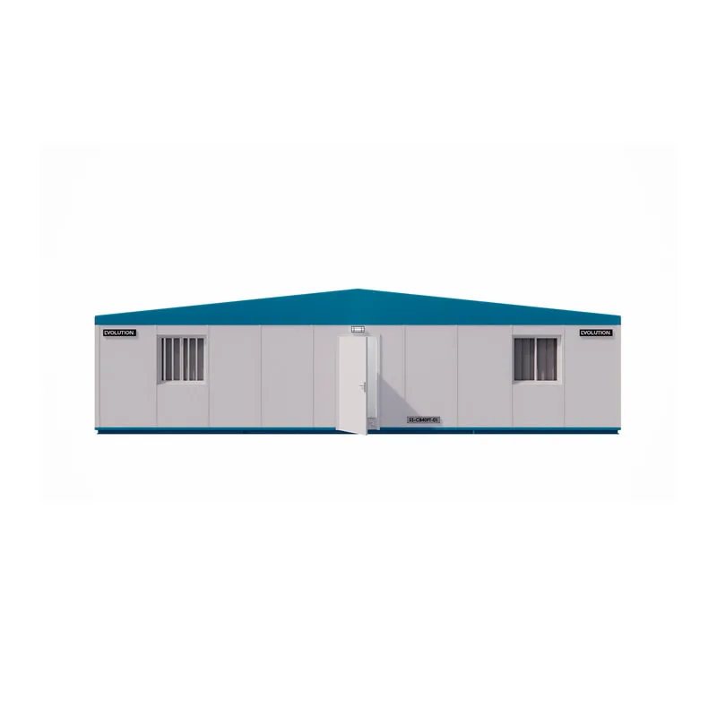 40FT Two Room Office Cabin with Toilet and Pantry (SS-CCA040-T01)