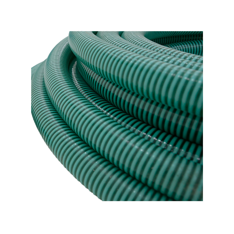 SS-FH-003-GRE Green PVC Flexible Waste  Hose 25M 