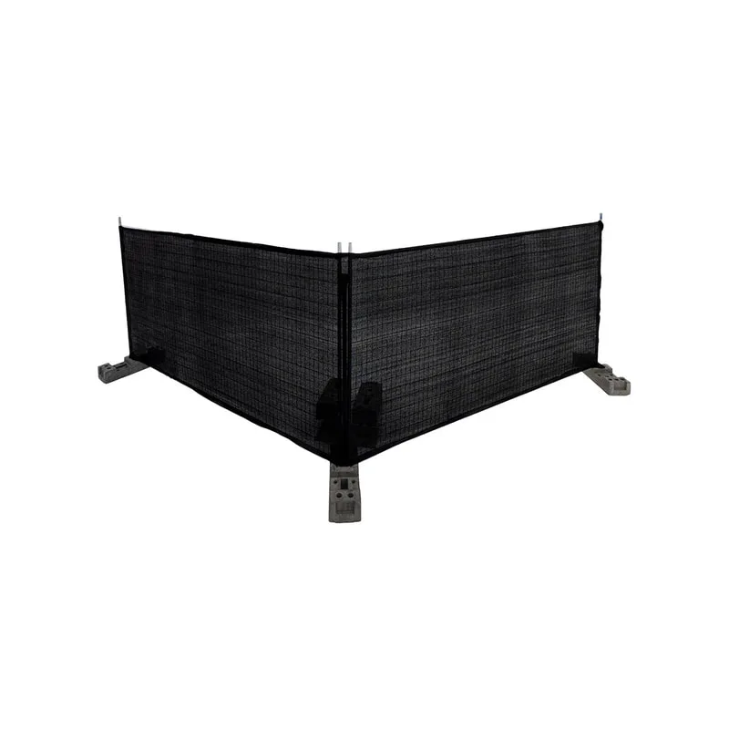 Heras Fencing - Black Shade Net  (SS-FHFPKG-PBL)