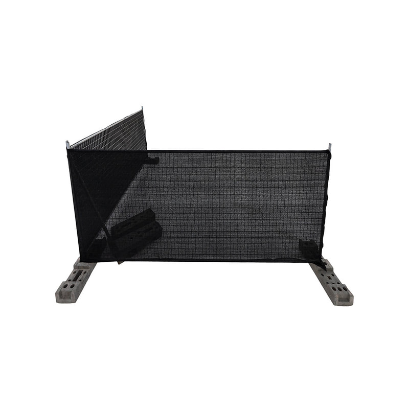 Heras Fencing - Black Shade Net  (SS-FHFPKG-PBL)