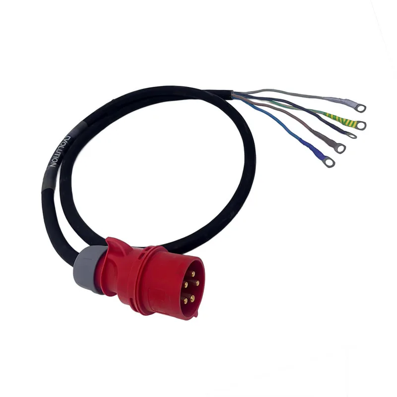 32A 3PH 2.5m Male Tail - (SS-P3P006-MTL)