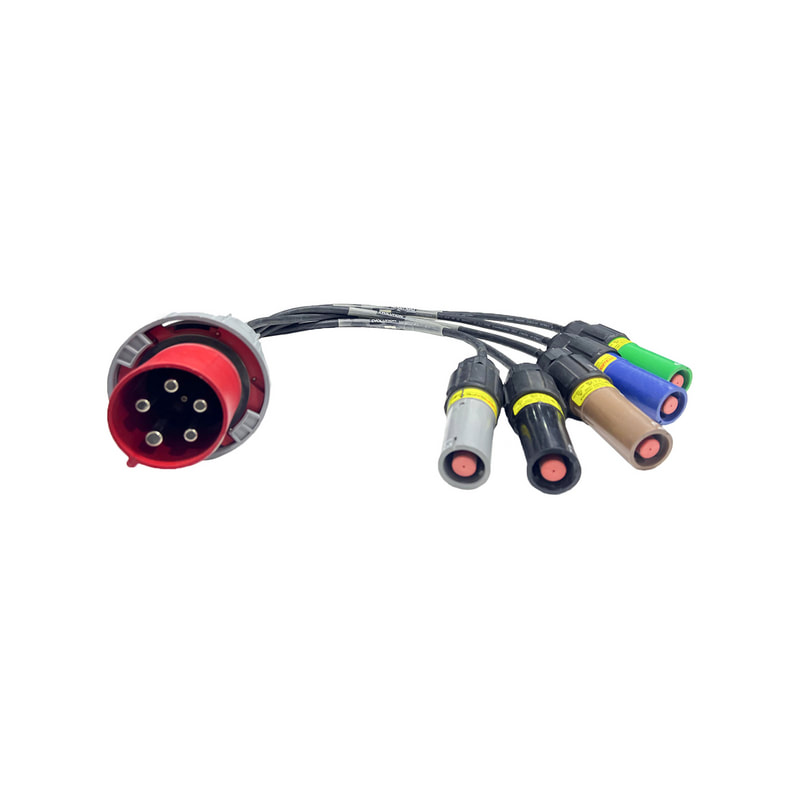 SS-SC-JC-125-PL 125A 3PH to Powerlock Jumper Cable