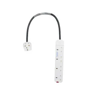 13A - 4 Way Power Board 1 Meter (SS-PJC1PH-T02)