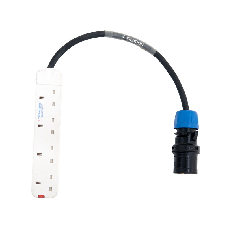 16A - 4 Way Power Board 1 Meter (SS-PSP1PH-T06)