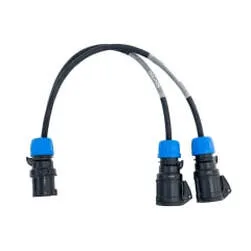 16A - 2 x 16A 1PH Splitter Cable ​SS-SC-SP-016-016