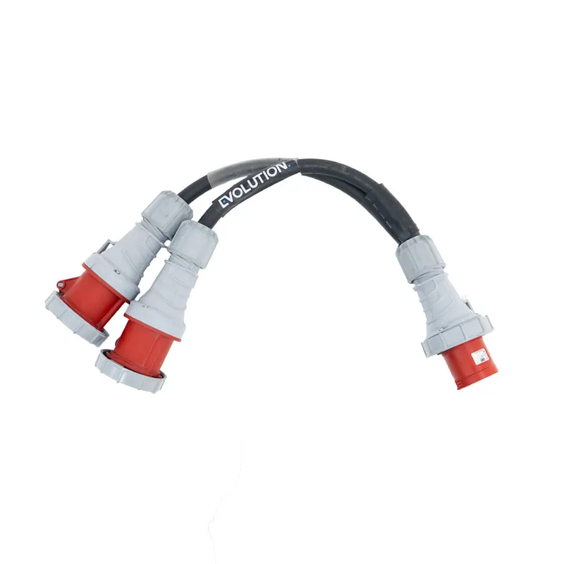 SS-SC-SP-063-063 63A Splitter Cable - 2x 63A 3PH  