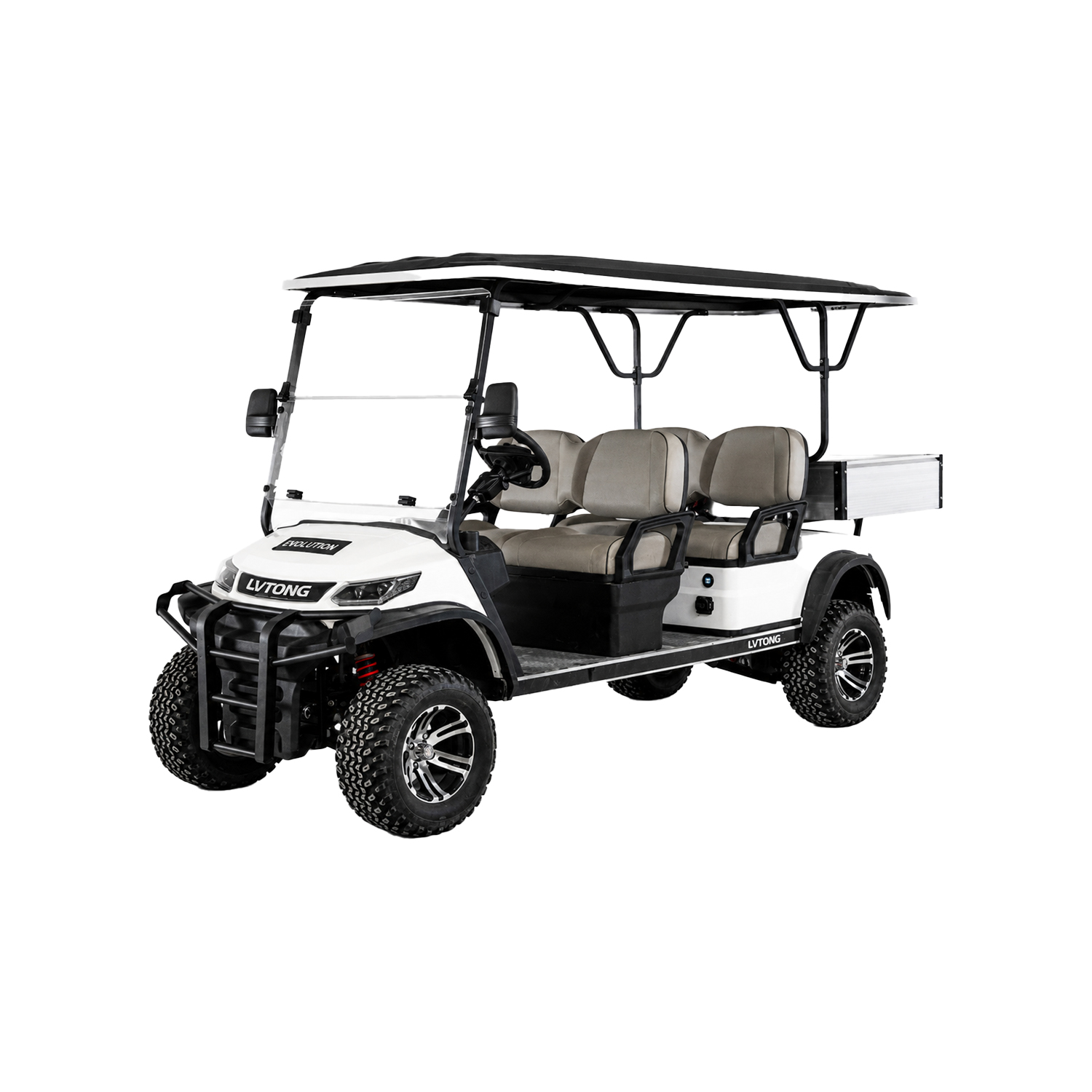4 Seater Lifted Electric Buggy with Short Box  (SS-VGC4ST-T03)