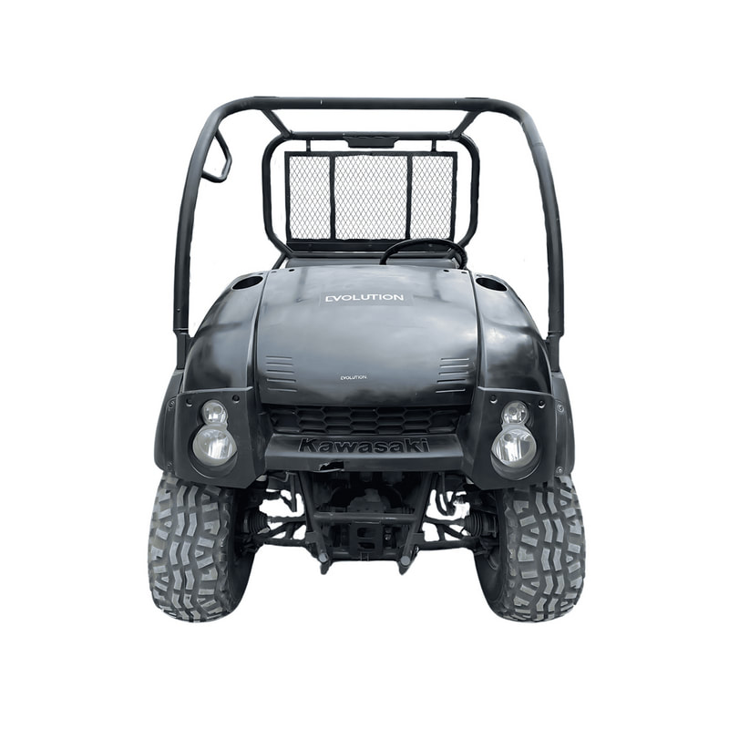 2 Seater Kawasaki Mule with Cargo (SS-VML2SC-T01)